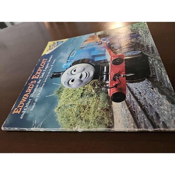 Vtg Edward's Exploit Other Thomas the Tank Engine Stories Wilbert V. Awdry Book - Picture 2 of 7